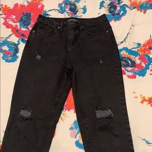 Black Mom Jeans — Wild Fable